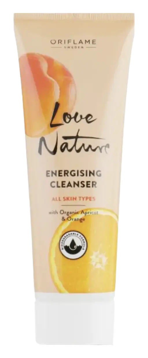 Oriflame Love Nature Energising Cleanser with Organic Apricot & Orange