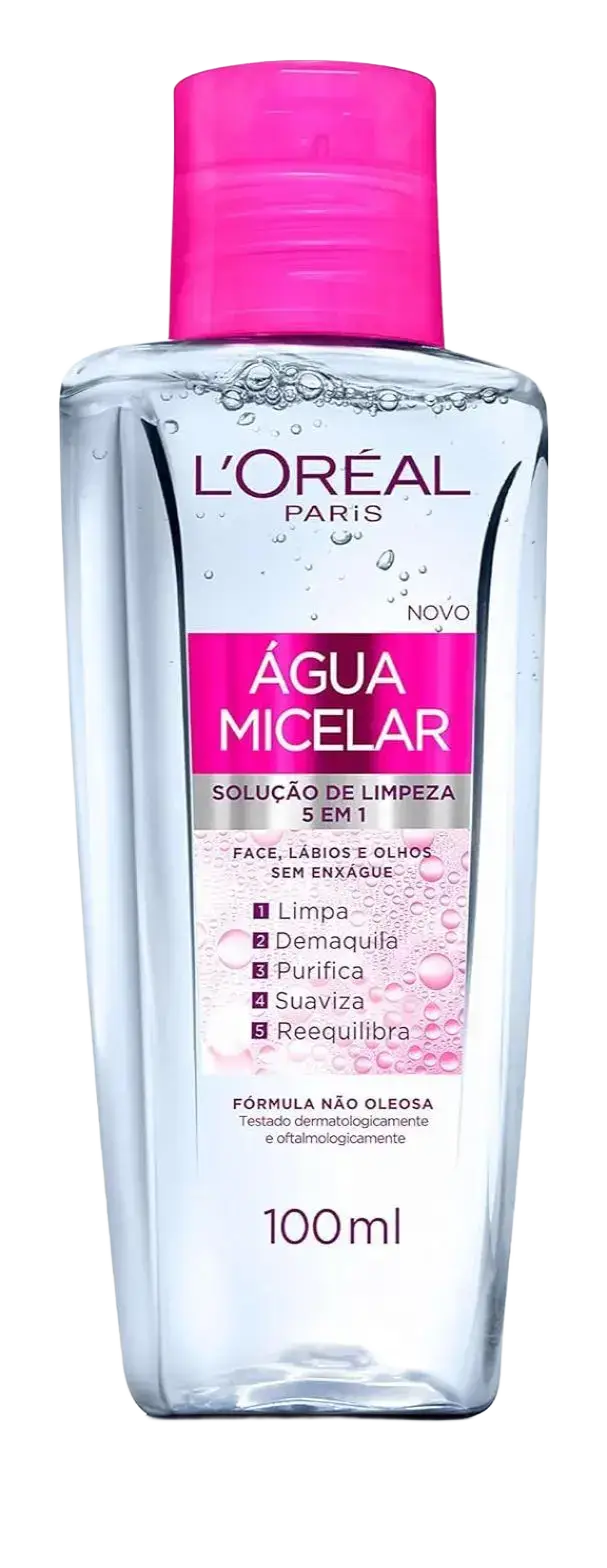 L'Oreal Água Micelar Solução De Limpeza 5 Em 1