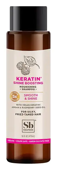 Soapbox Keratin Shine Boosting Shampoo