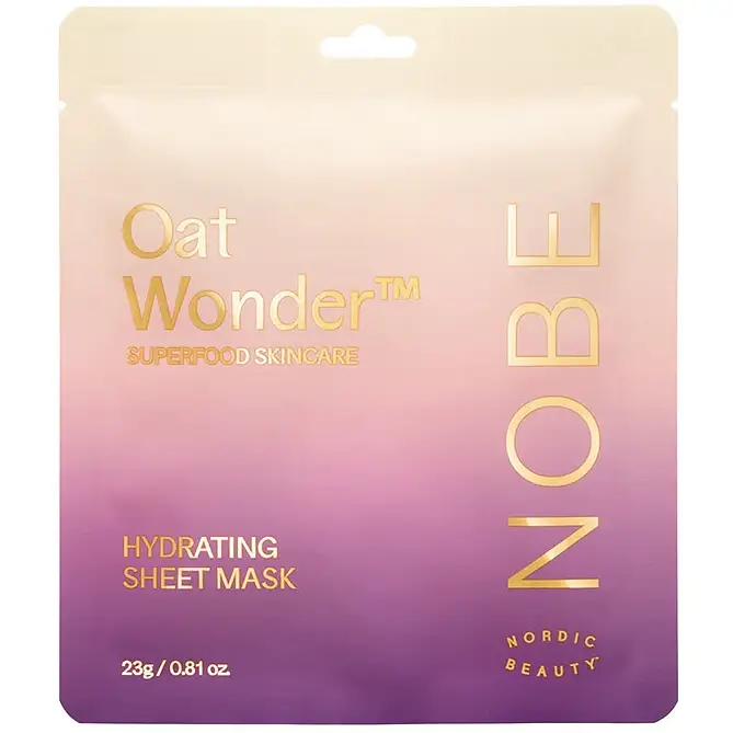 Nobe Superfood Skincare Oat Wonder® Hydrating Sheet Mask