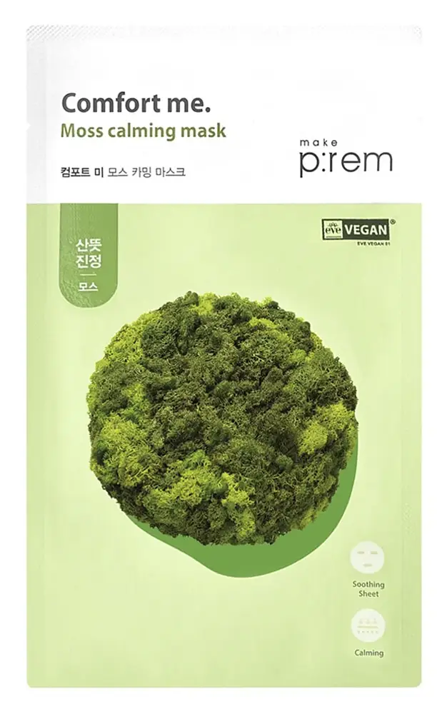 Make p:rem Comfort Me. Moss Calming Mask