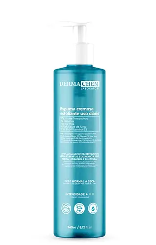 Dermachem Espuma Cremosa Esfoliante a Uso Diário