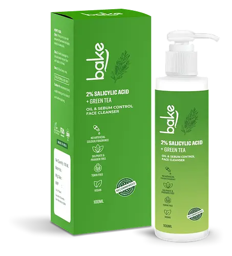 Bake 2% Salicylic Acid + Tea Tree Face Cleanser