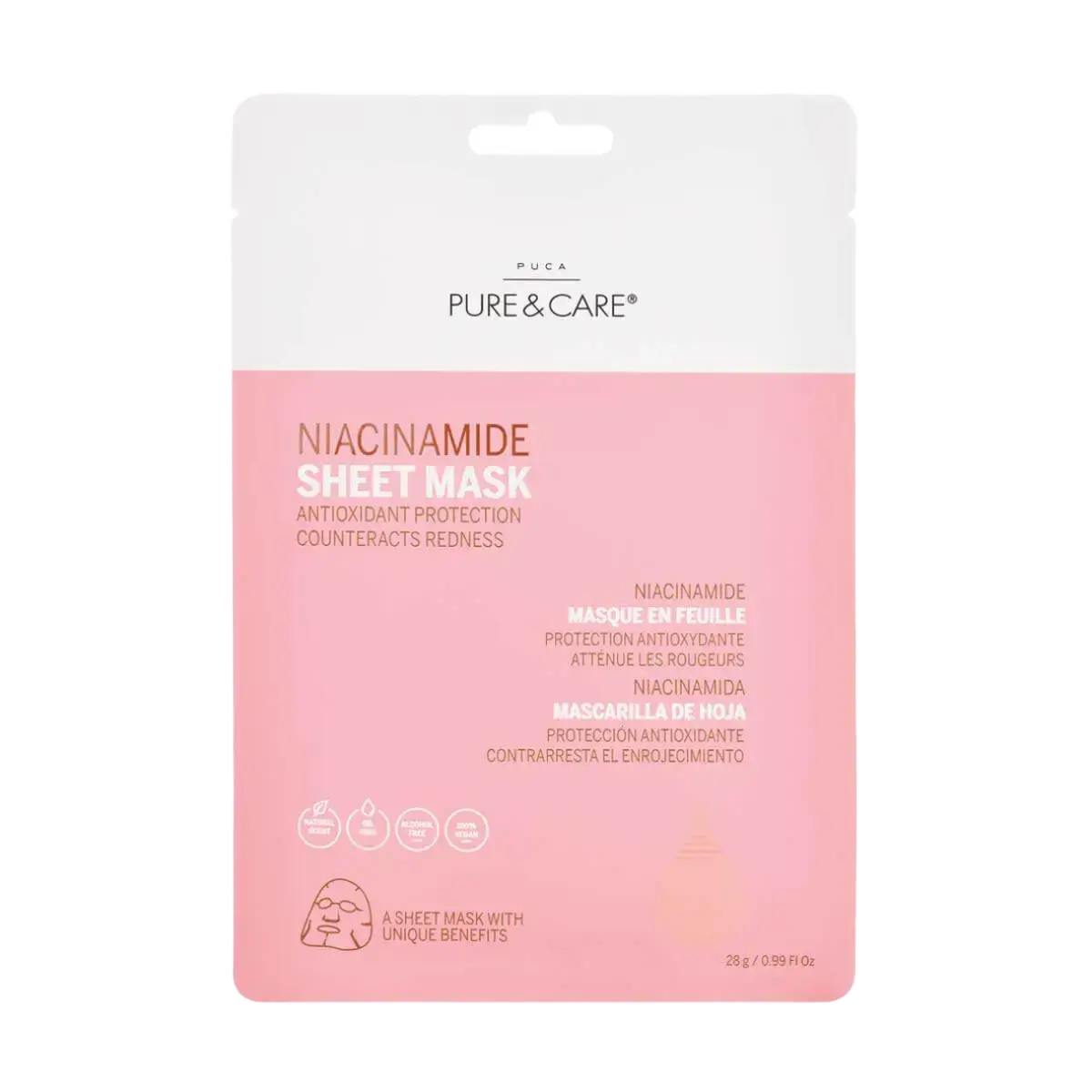 Puca – Pure & Care Niacinamide Sheet Mask
