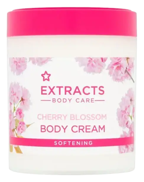 Superdrug Extracts Body Cream Cherry Blossom