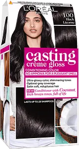 L'Oreal Casting Creme Gloss Tone On Tone 100 Black Licorne