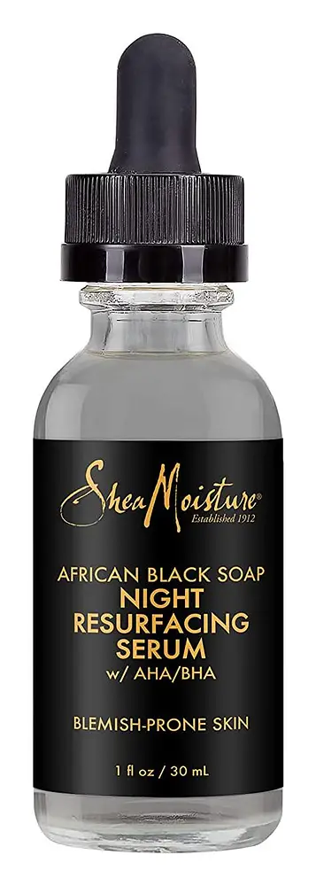 Shea Moisture African Black Soap Overnight Resurfacing Serum