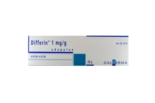 Galderma Differin 1 mg/g Adapalene Cream Sweden