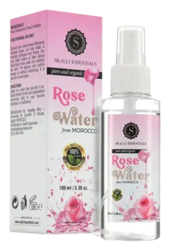 Skalli Essentials Moroccan Rose Water from Damask Roses