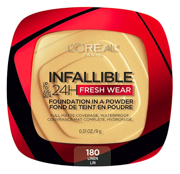 L'Oreal Infallible Fresh 24H Wear Foundation In A Powder 180 Linen