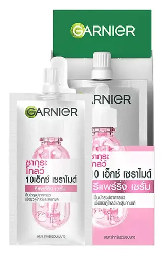 Garnier Sakura Glow 10x Ceramide Repairing Serum Thailand