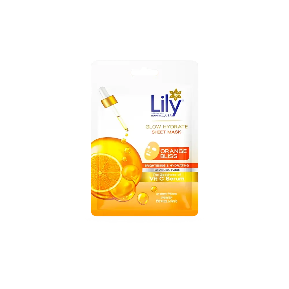 Lily Glow Hydrate Sheet Mask Orange Bliss