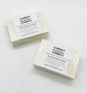 Rachel Rene Patchouli Mint French Green Clay Facial Soap Bar