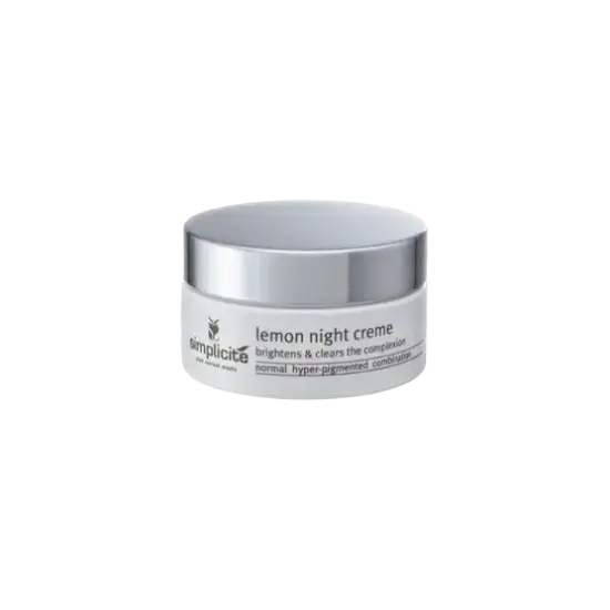 Simplicite Lemon Night Creme