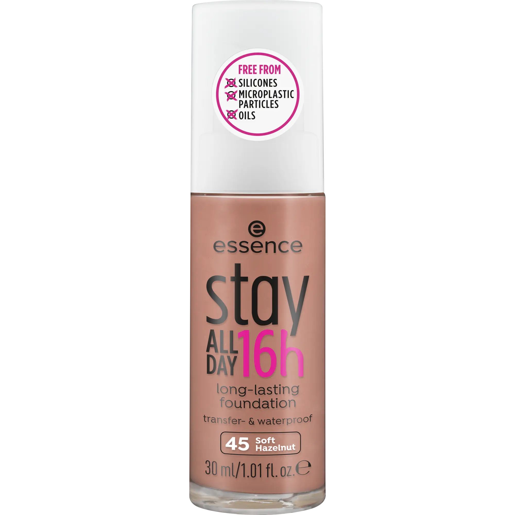 Essence Stay All Day 16h Long-Lasting Foundation 45 Soft Hazelnut