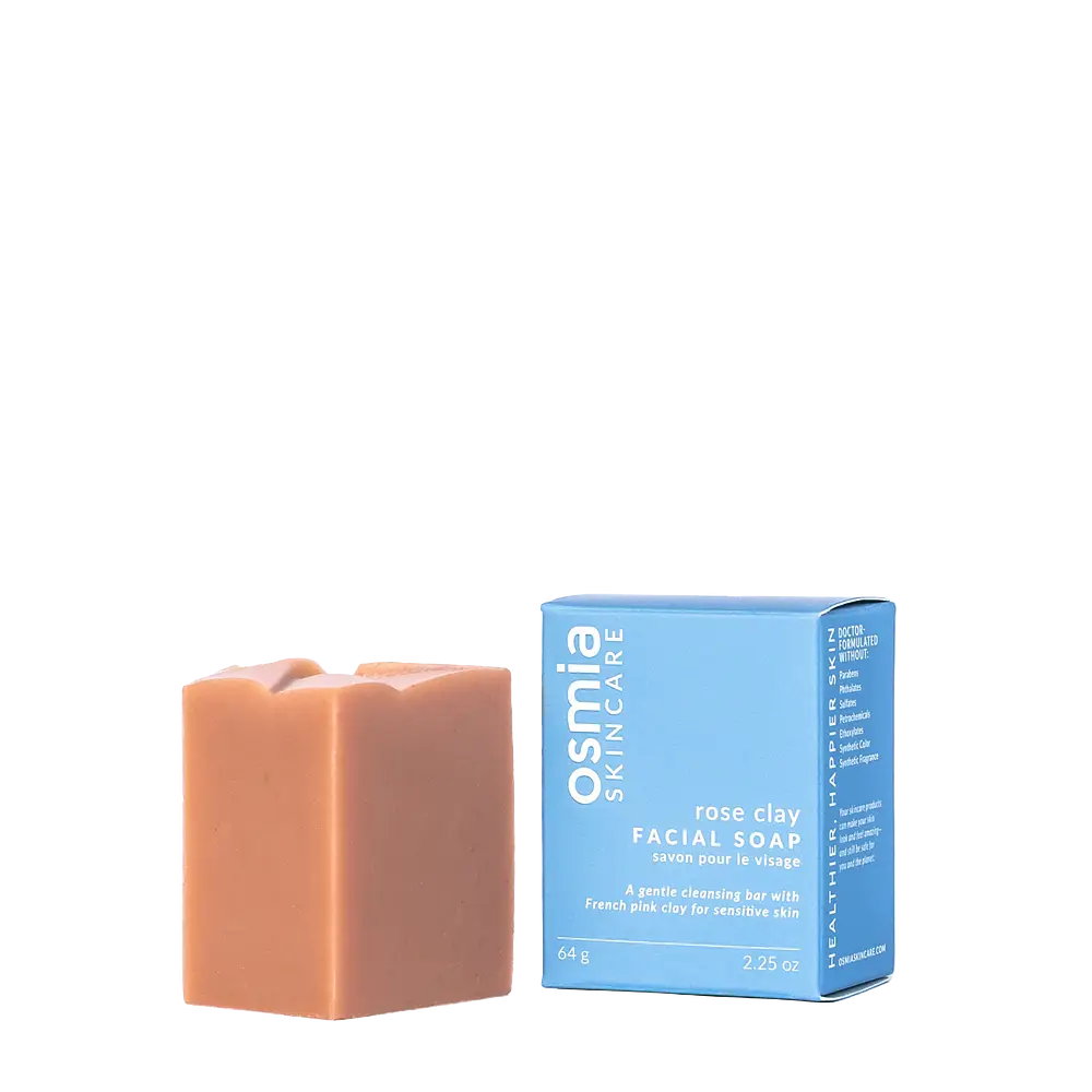 Osmia Rose Clay Facial Soap