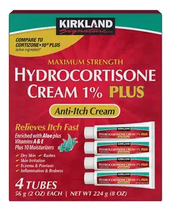 Kirkland Hydrocortisone 1% Plus Anti-Itch Cream