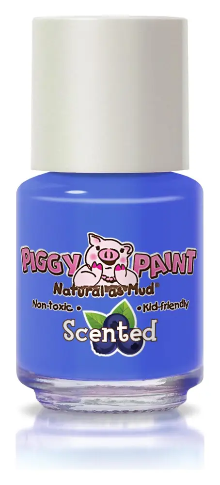 Piggy Paint Scented Nail Polish Bossy Blueberry