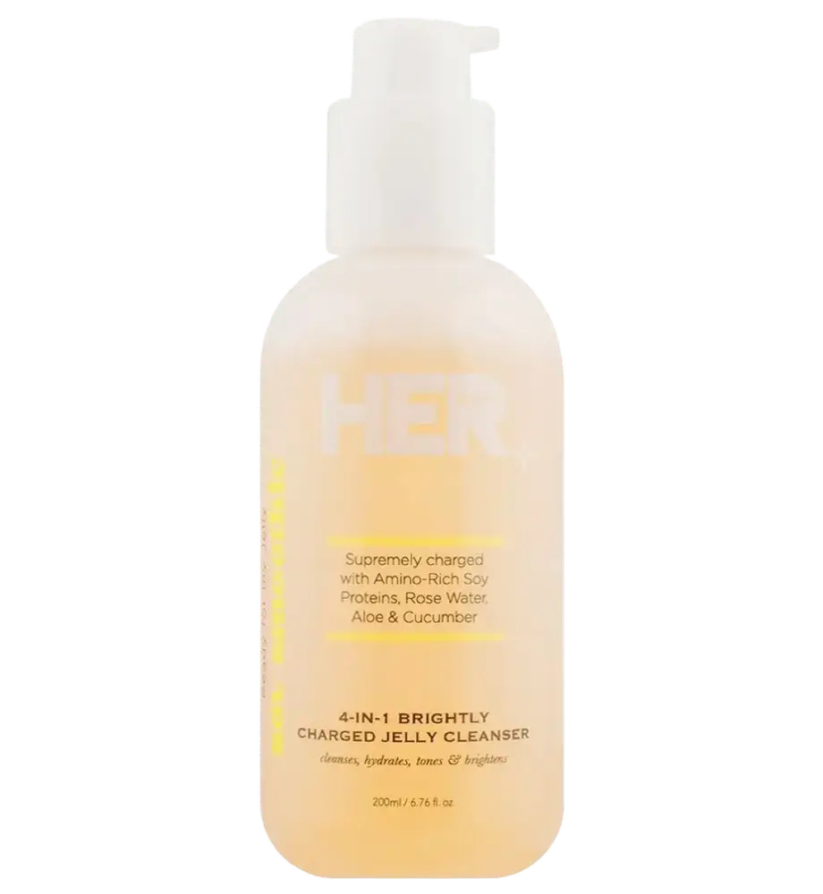 Her Beauty Soy Smoothie 4In1 Brightly Charged Jelly Cleanser