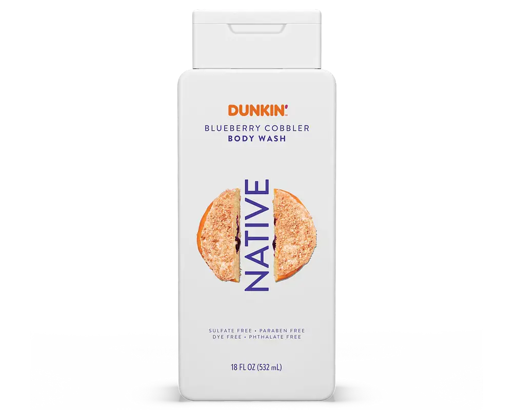 Native Body Wash Dunkin’ Blueberry Cobbler