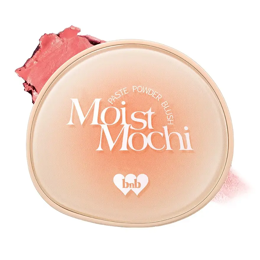 Barenbliss Moist Mochi Paste Powder Blush 03 Sunset Mango