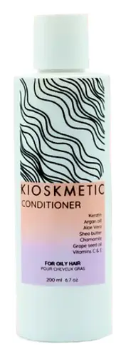 KIOSKMETIC Argan Oil, Shea Butter & Grape Seed Oil For Oily Hair Conditioner
