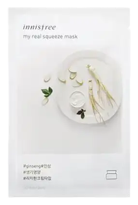 innisfree My Real Squeeze Mask Ginseng