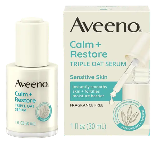 Aveeno Calm + Restore Triple Oat Serum For Sensitive Skin US