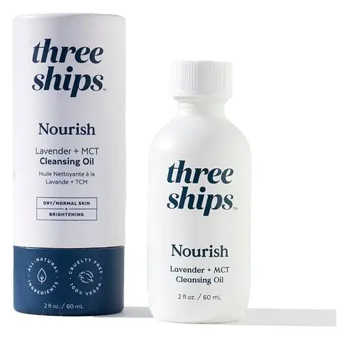 Three Ships Beauty Nourish Lavender + MCT Cleansing Oil