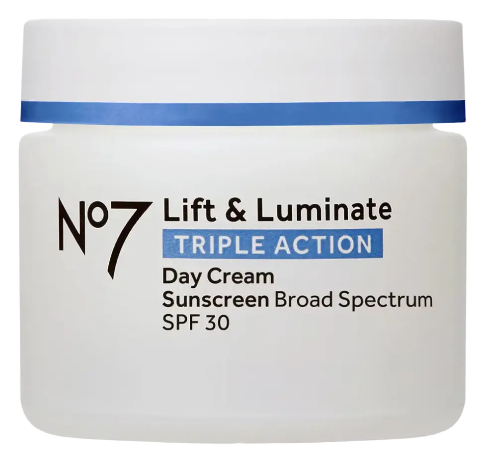 No7 Lift & Luminate Triple Action Day Cream SPF 30 With Fragrance