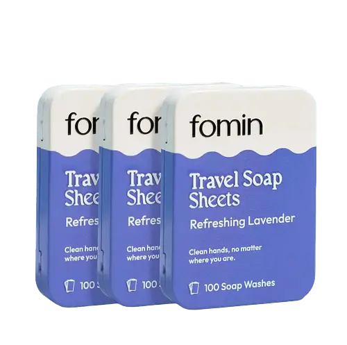 Fomin Travel Soap Sheets Refreshing Lavender