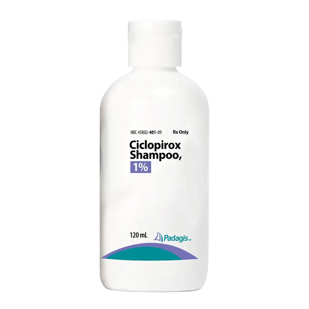 Padagis Ciclopirox Shampoo, 1%