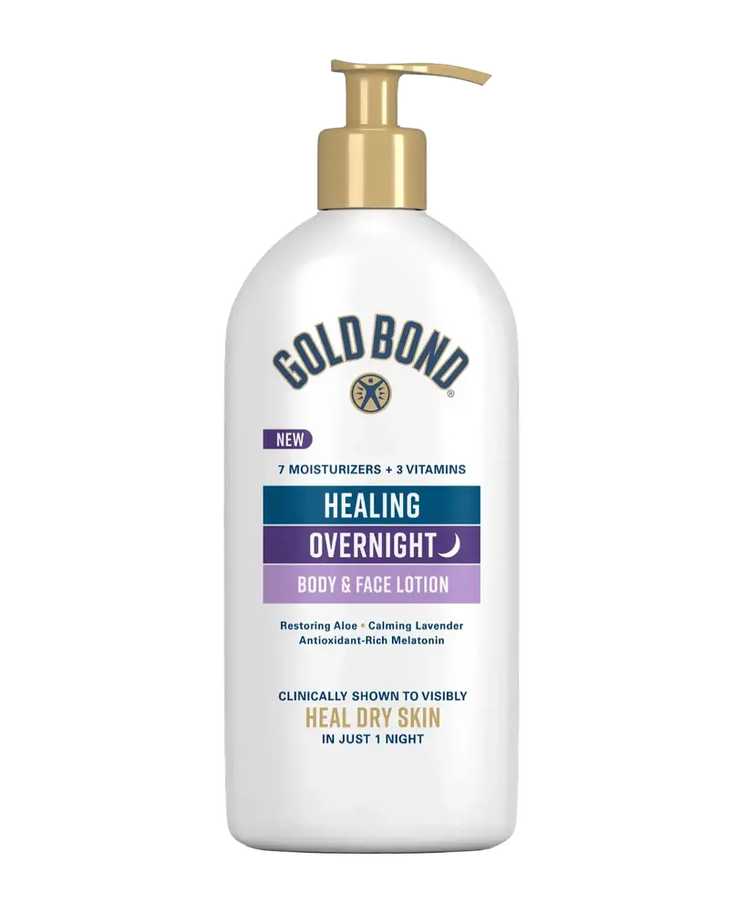 Gold Bond Healing Overnight Body & Face Lotion