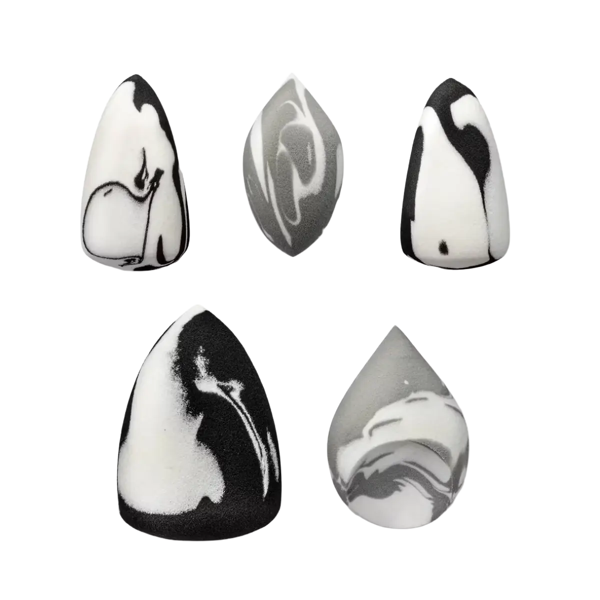 Sonia Kashuk Multisize Latex-Free Makeup Blender Sponge Marble