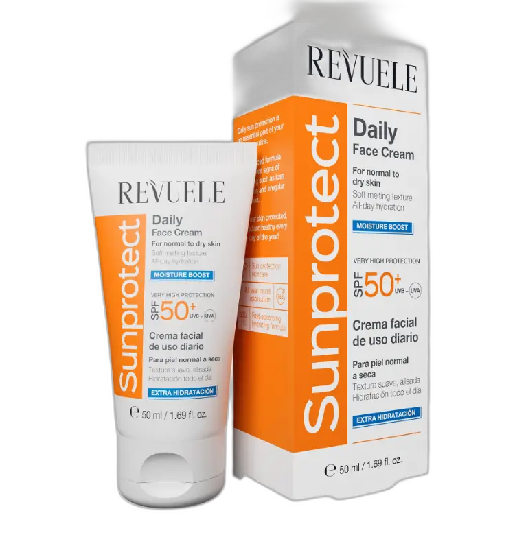 Revuele Sunprotect Daily Face Cream Moisture Boost SPF 50+