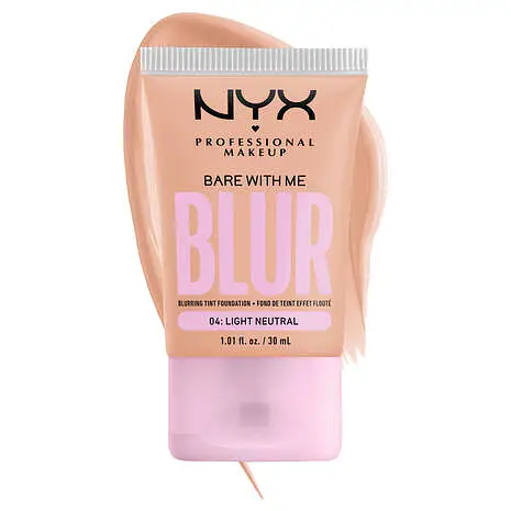 NYX Cosmetics Bare With Me Blur Skin Tint Foundation Light Neutral