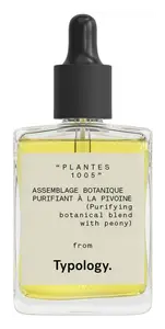Typology Purifying Night Serum Botanical Blend With Peony
