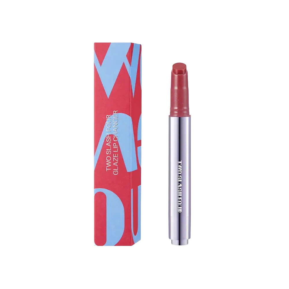 Two Slash Four Glaze Lip Changer Nu Red