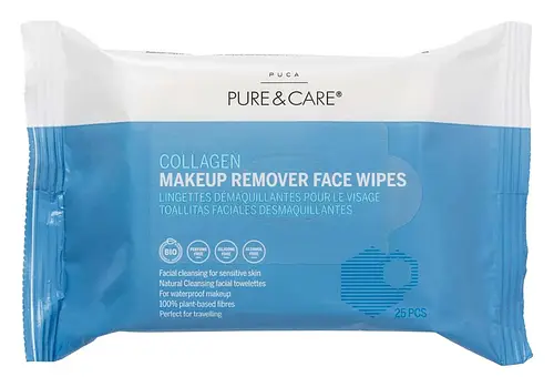 Puca – Pure & Care Collagen Makeup Remover Face Wipes