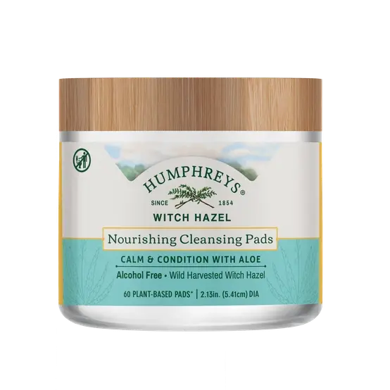 Humphrey's Witch Hazel Alcohol Free Nourishing Cleansing Pads