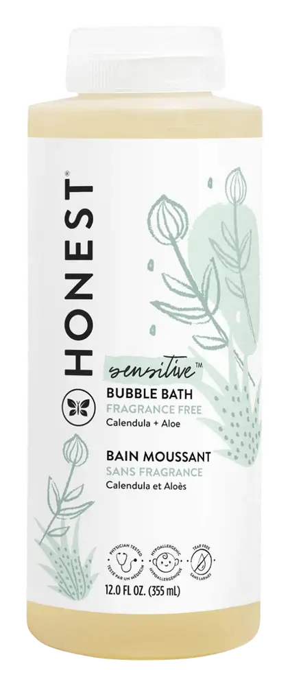 Honest Beauty Bubble Bath Sensitive Fragrance Free