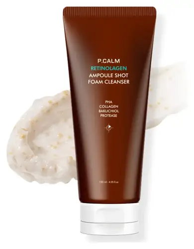 P.Calm Retinolagen Ampoule Shot Foam Cleanser
