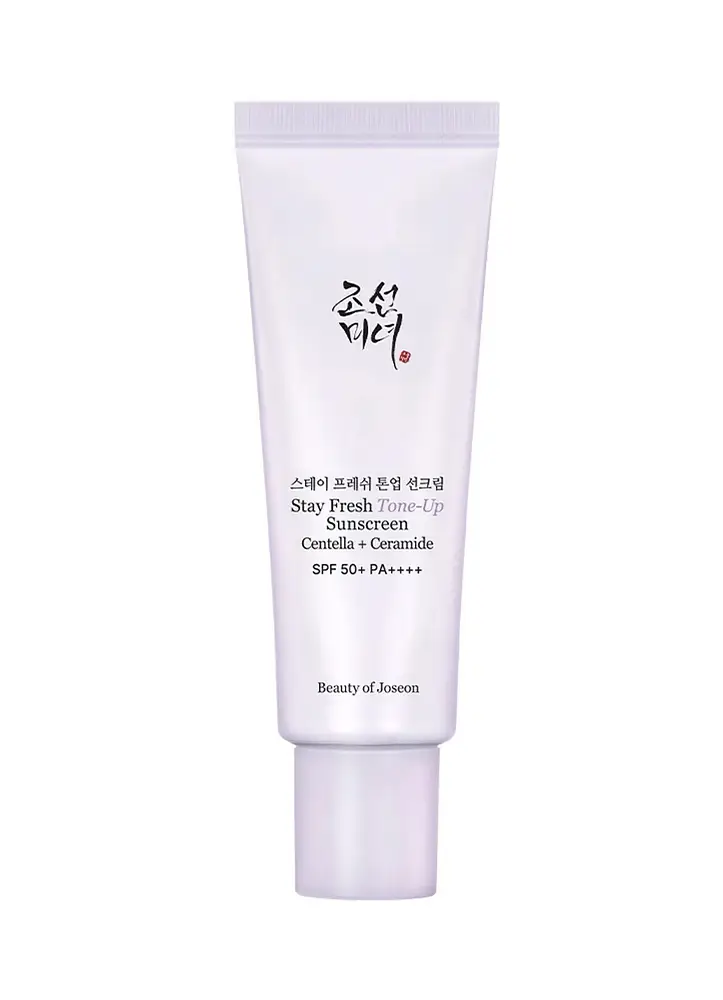 Beauty of Joseon Stay Fresh Tone-Up Sunscreen Centella + Ceramide SPF 50+ PA++++ Purple