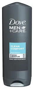 Dove Men+Care Clean Comfort Body and Face Wash US