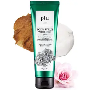 PLU 3 In 1 Body Scrub White Musk