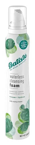 Batiste Waterless Cleansing Foam Cleanse + Hydrate with Cactus Water