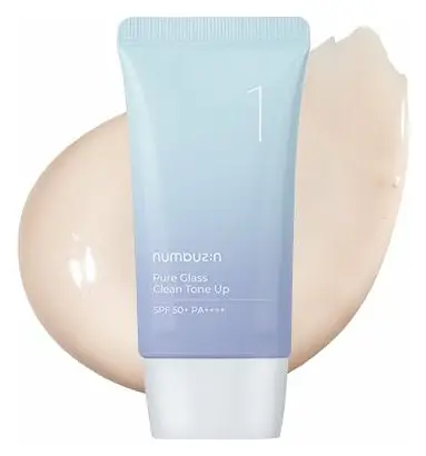 Numbuzin No.1 Pure Glass Clean Tone Up SPF 50+ PA++++