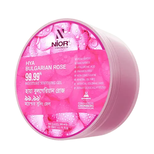 Nior Hya Bulgarian Rose 99.99% Moisture Soothing Gel