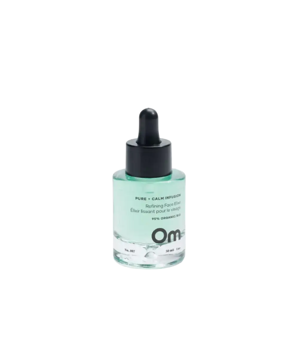 OM Organics Pure + Calm Infusion Refining Face Elixir