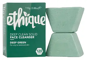 Ethique Deep Green Deep Clean Solid Face Cleanser